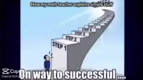 And she always be standing in front of the board too 😭 by sigmakid