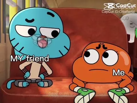 Me and bestie at lunch by sigmakid