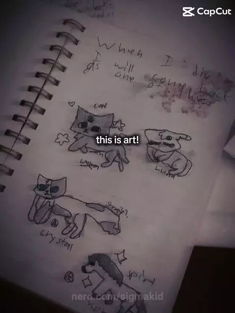 Art tip! When feeling down or sad, try doing a lil doodle! <... by sigmakid