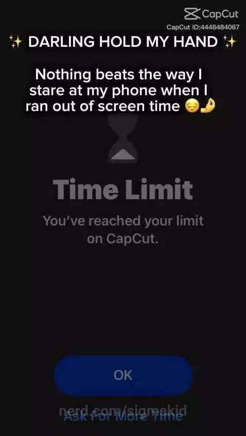 This is actually true (yes I have a screen time) by sigmakid