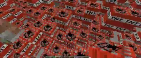 TNT EXPLOSION!!!!! #mincraft #like and follow for more!!!! by catkid