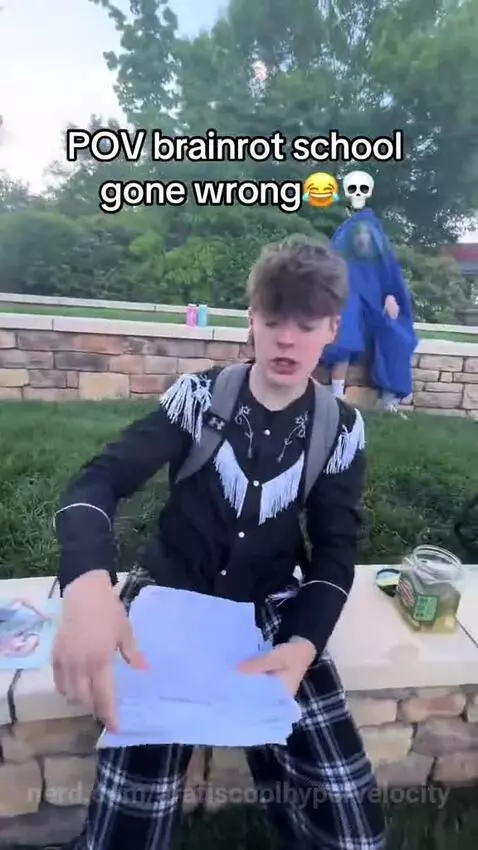 POV: Brainrot School part 1 gone wrong 😂💀 by arafiscoolhypervelocity