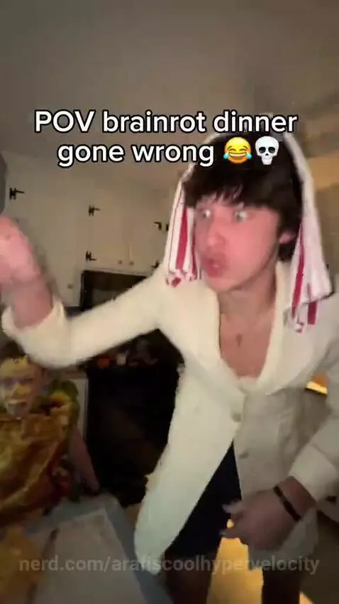 POV: Brainrot dinner gone wrong😂💀 by arafiscoolhypervelocity