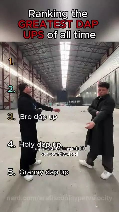 Top 5 Cleanest Dap ups of All time😀 by arafiscoolhypervelocity