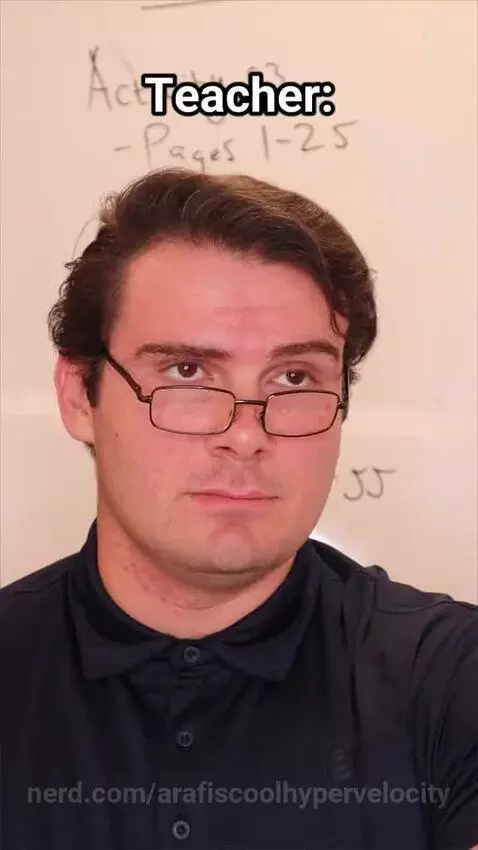 when that one student asks the forbidden question... by arafiscoolhypervelocity