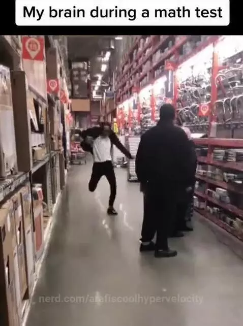 POV: my brain during a math test💀😭 by arafiscoolhypervelocity