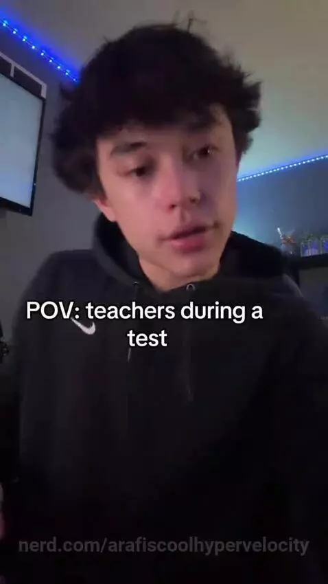 POV: teachers during a test😭 by arafiscoolhypervelocity