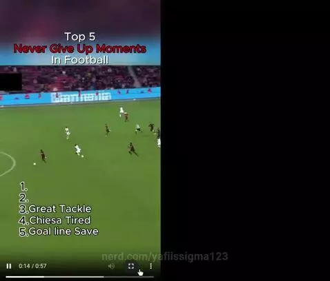 Top 5 never give up moments in football/soccer by yafiissigma123