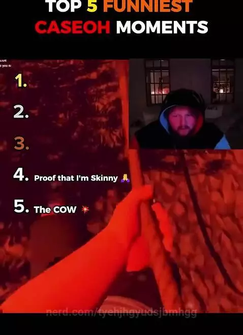 Top 5 Caseoh moments by tyehjhgyudsjbmhgg