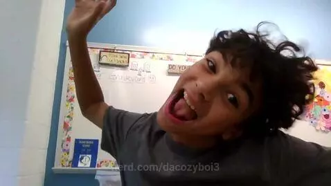 me at the test by dacozyboi3