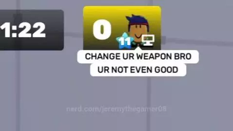 When your opponent hates your weapons in Rivals... by jeremythegamer08