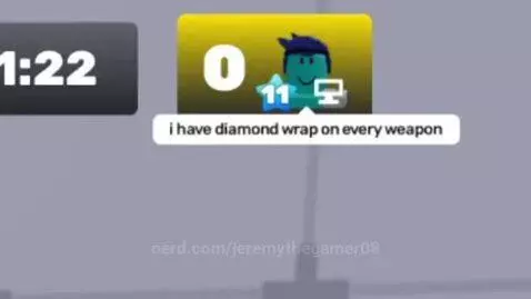 When your opponent has "the most diamond wraps" in Rivals... by jeremythegamer08