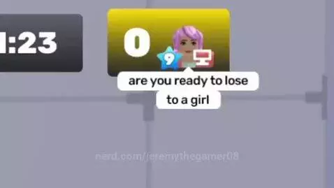 When your opponent is a toxic e-girl in Rivals... by jeremythegamer08