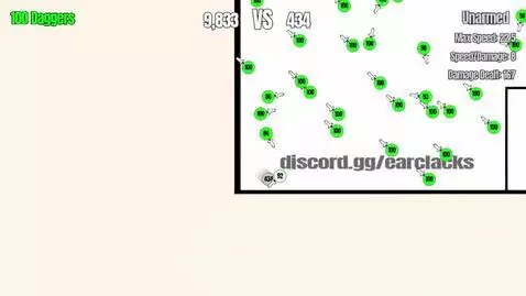 Unarmed vs 100 Daggers Speed blitz match. Credits to Earclac... by ballbattlesguy