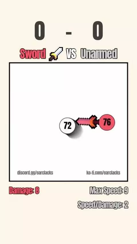 Sword Vs Uarmed by ballbattlesguy