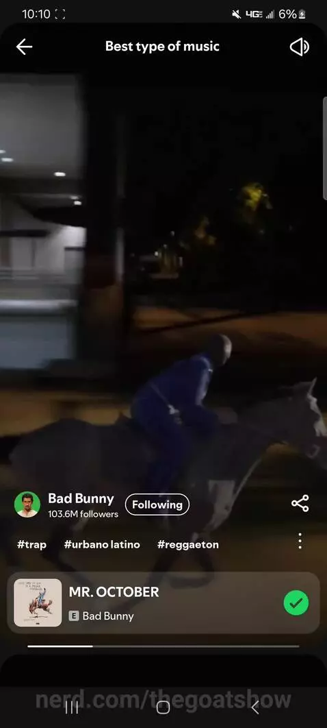 Spanish song of the day ( this was a few days ago ) by thegoatshow