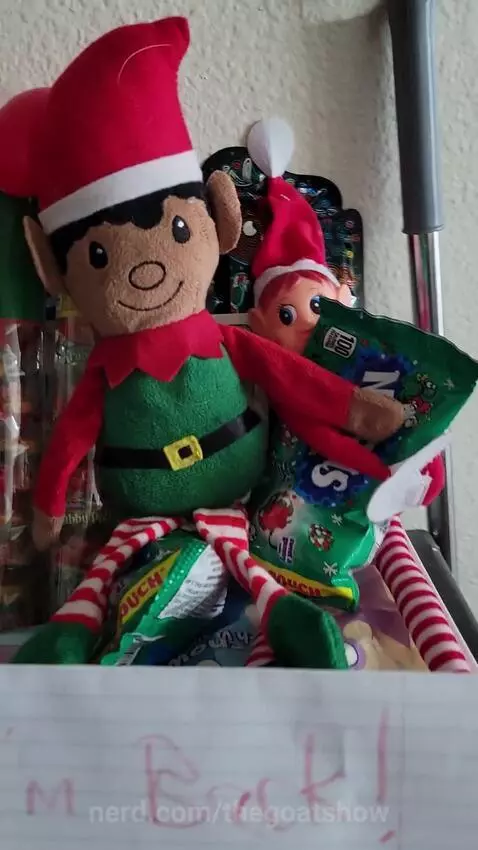 Day one of finding my elf on the shelf S1 E1 by thegoatshow