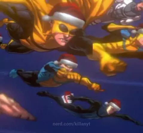 invincible variants x christmas by killanyt