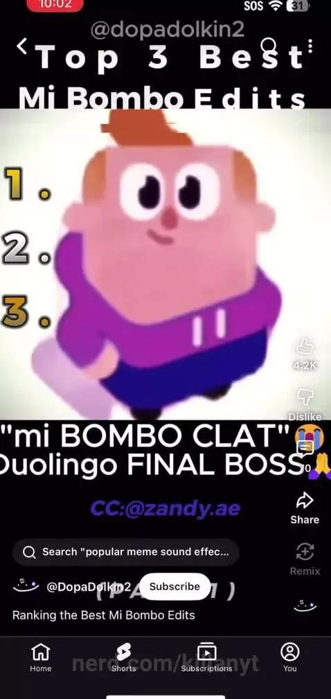 top 3 mi bombo edits by killanyt