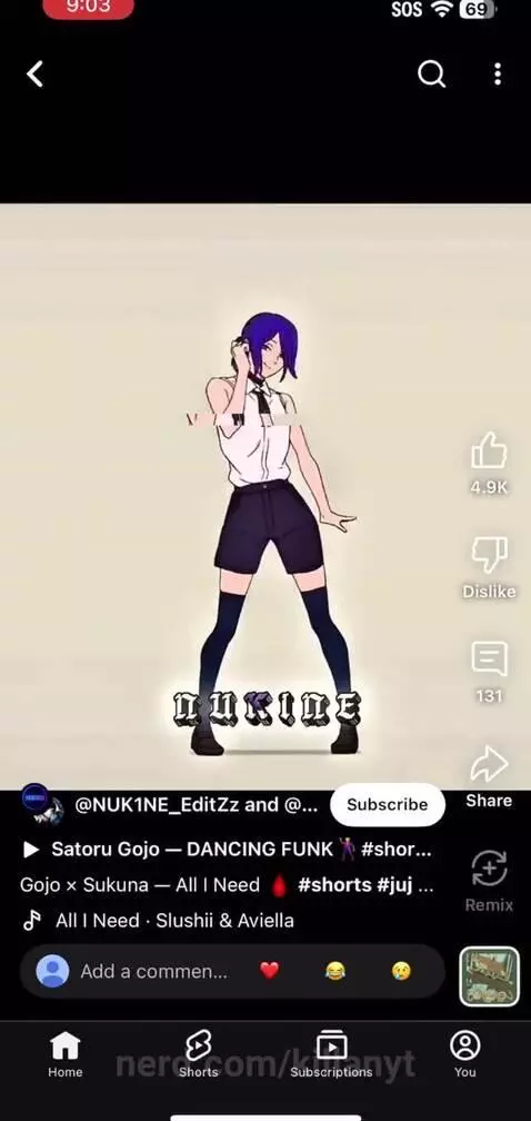 gojo x sukuna pls get views 😭🙏 by killanyt