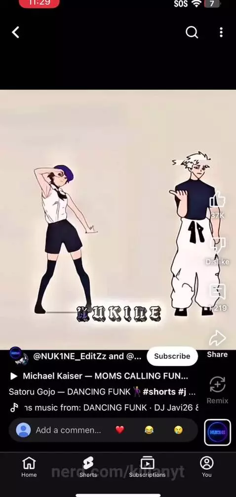 gojo dance edit by killanyt