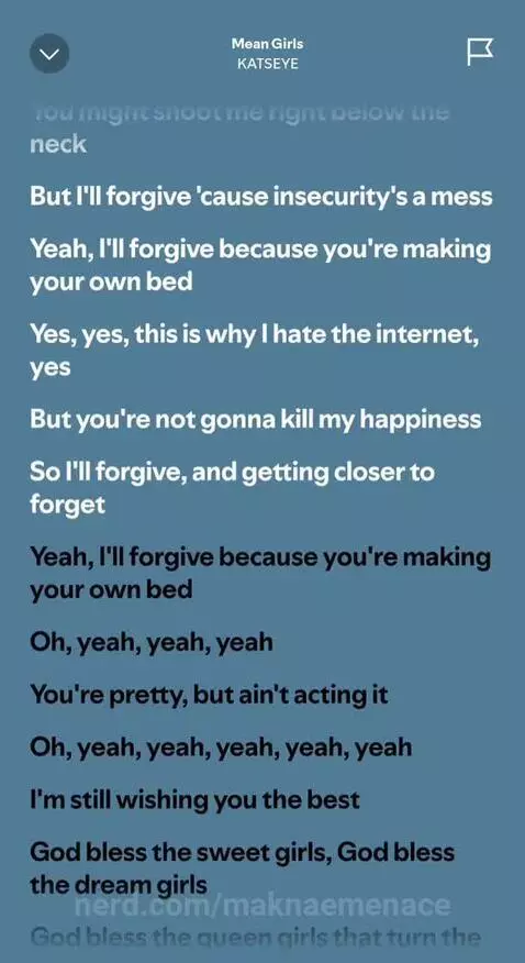 🎀Mean Girls👑  ♩♪♩♬ Entire Song  ♬♩♪♩ by maknaemenace