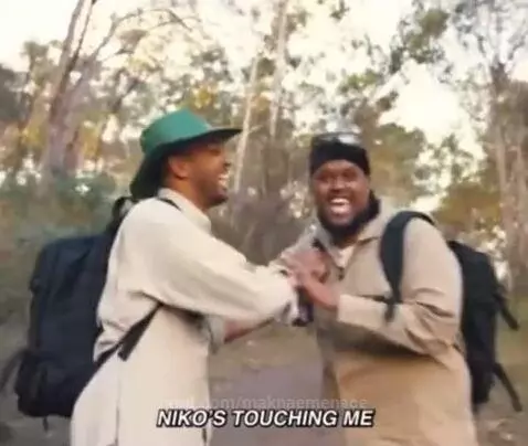 NIKOS TOUCHING ME😫 by maknaemenace