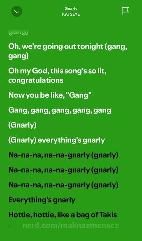 Gnarly🥪 ~ KATSEYE(Full Song) by maknaemenace