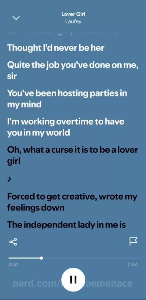 Lover Girl💋 ~ Laufey(Full Song) by maknaemenace