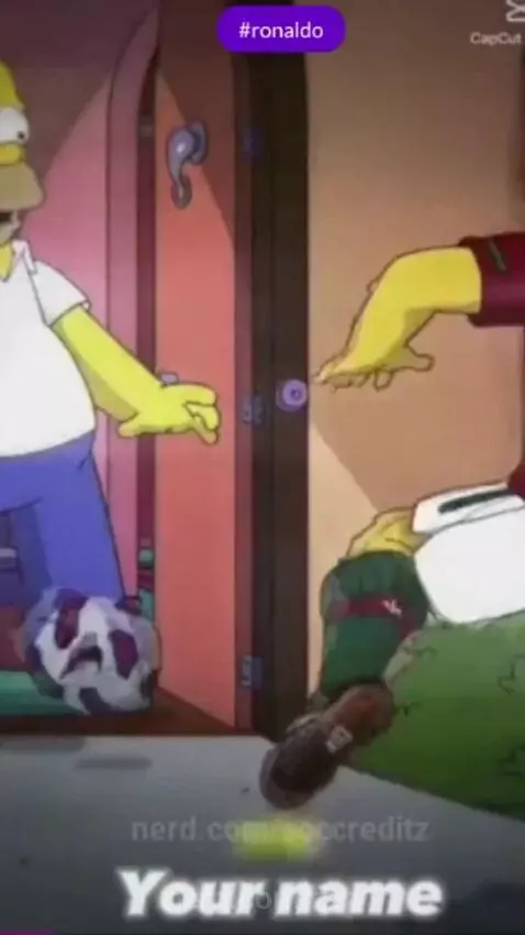 Simpsons ronaldo edit by zzz
