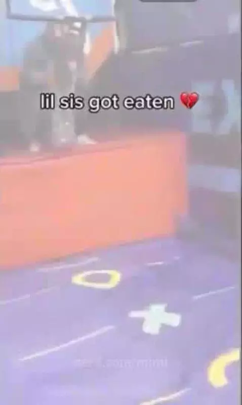 lil sis go eaten bro lol by mimi