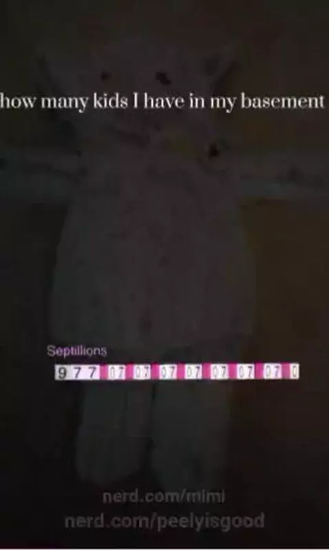 POV : How many kids I have in my basement by mimi