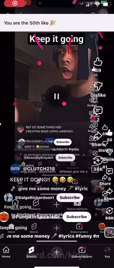 Keep it going on this website? by kiryu