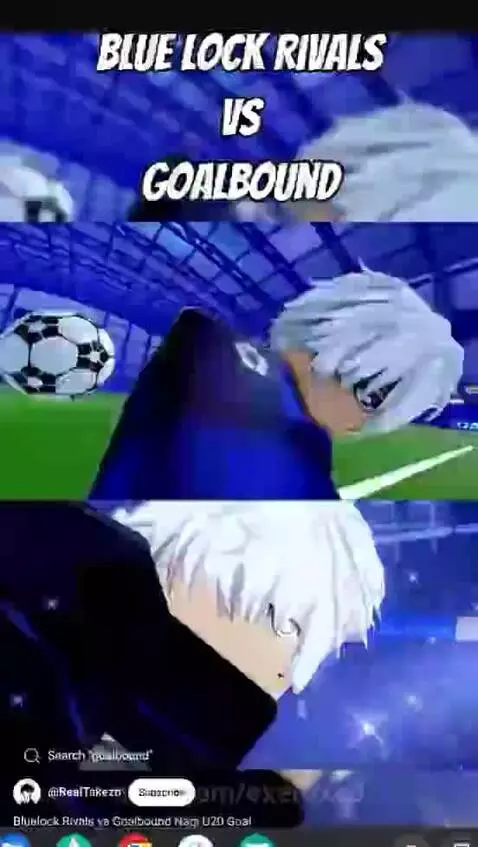 blue lock vs goalbound by exerexed