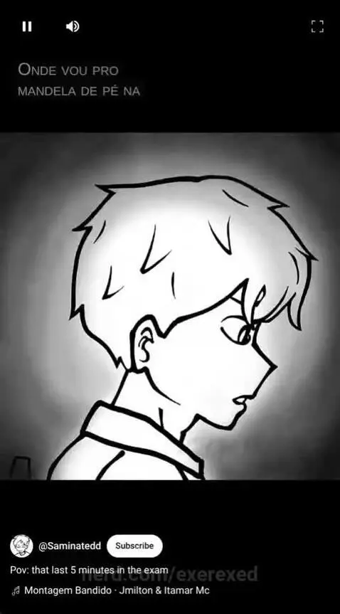 POV: the last 5 min's in exam by exerexed