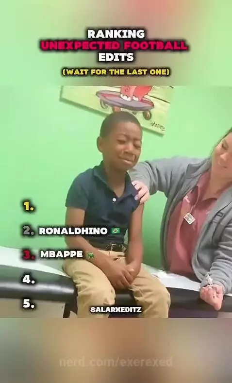 Ranking Unexpected Football Edits by exerexed