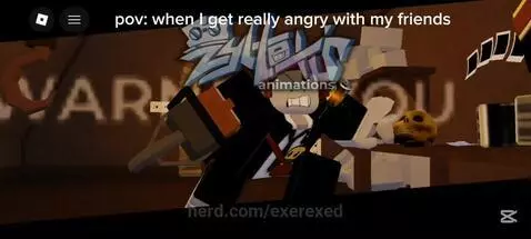 POV: when I get really angry with my friends😡 by exerexed