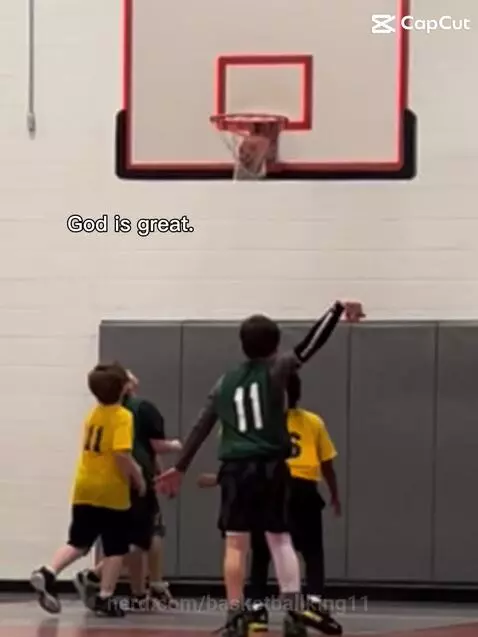 God is great by basketballking11