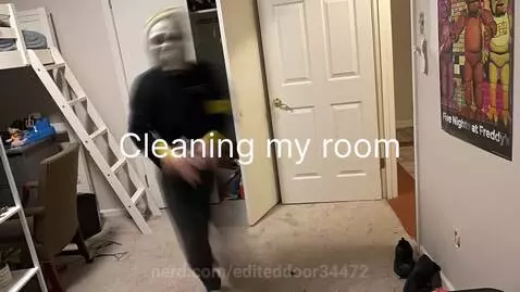 Cleaning room to keep my mind off, things….. by editeddoor34472