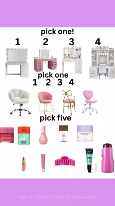 Make your dream vanity! by tylerthecreator