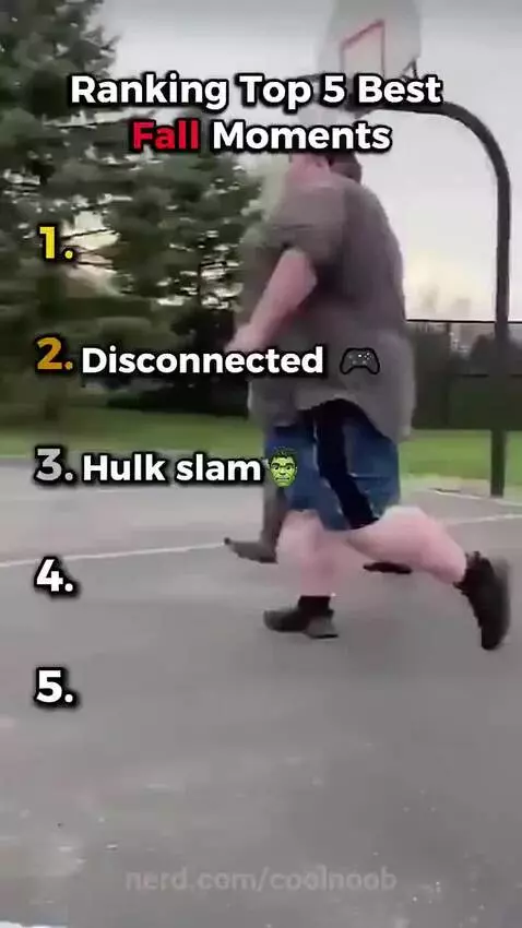 Ranking Top 5 Best Fall Moments by coolnoob