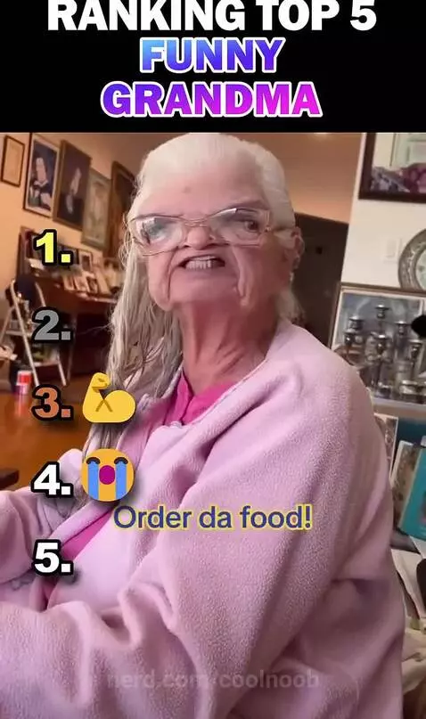 Ranking Top 5 funny grandma by coolnoob