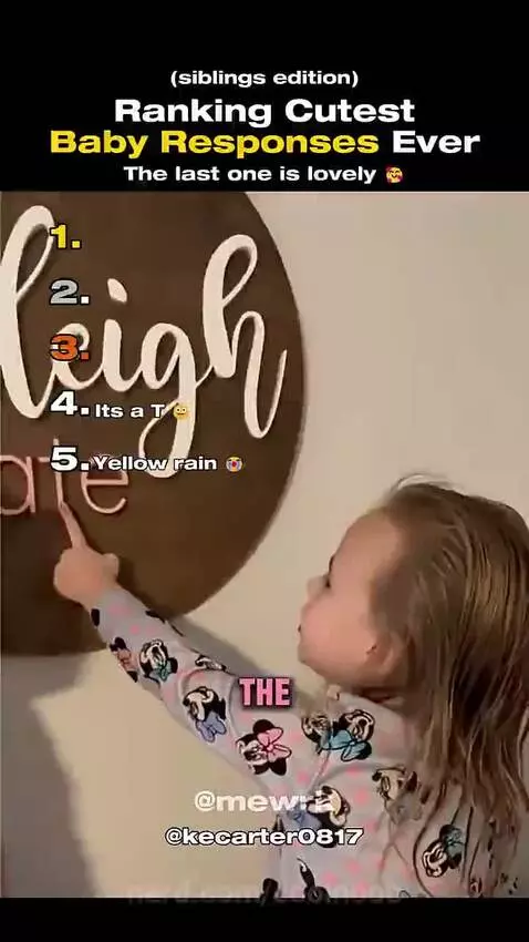 ranking cutest baby responses ever by coolnoob