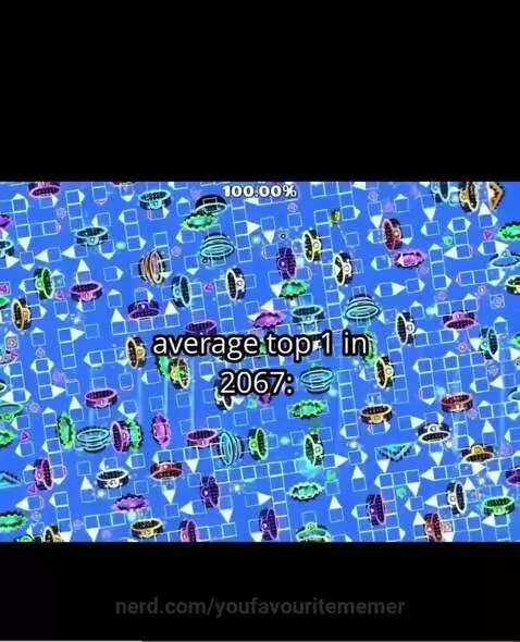 Top ones be like
In 2067 by youfavouritememer