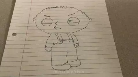 How do y’all like my drawing? by river
