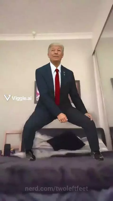 billy bounce with Donald trump by twoleftfeet