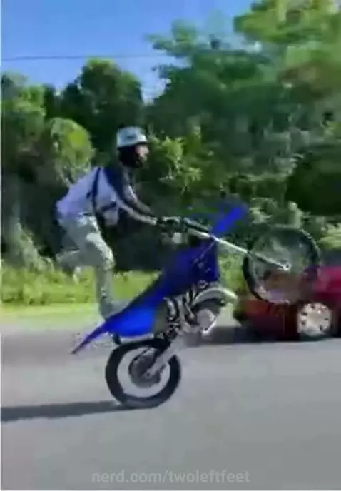 Insane crash by twoleftfeet
