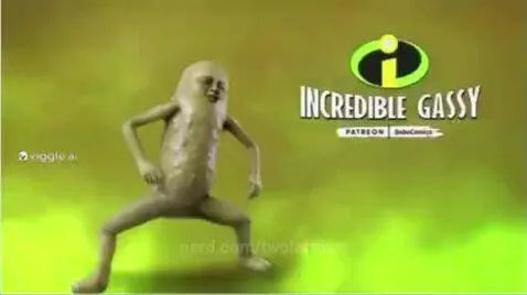 INCREDIBLE GASSY by twoleftfeet