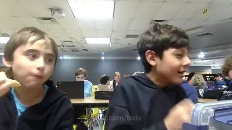 Lunch sped up by bals