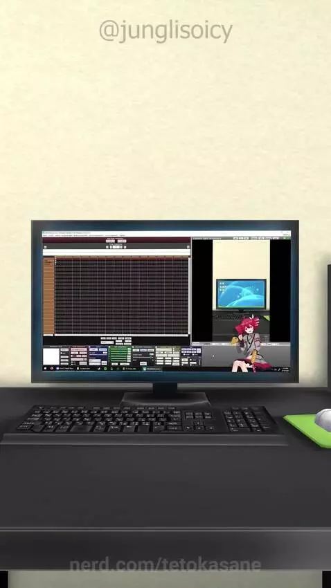 The Vocal Synths Have Formed A Headpat Circle by tetokasane